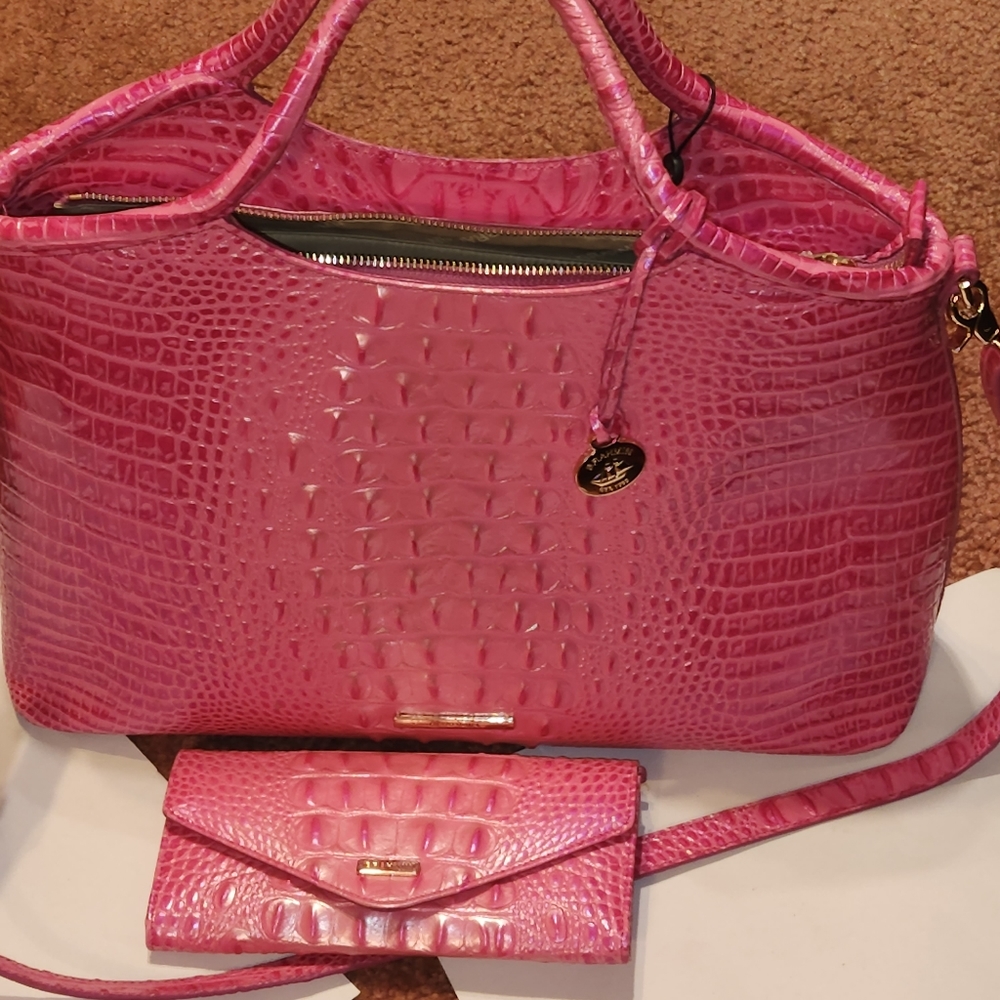 Brahmin Elaine/Veronica Hibiscus set